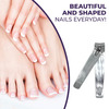 Sanfe Selfly Nail Clipper | Made Of Stainless Steel | 1 Piece | Chrome-Plated Nish