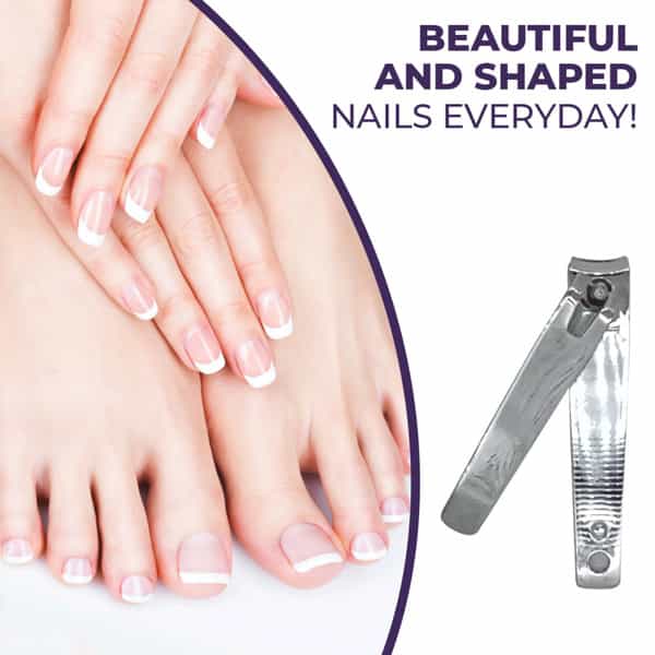 Sanfe Selfly Nail Clipper | Made Of Stainless Steel | 1 Piece | Chrome-Plated Nish