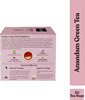 Kapiva Anandam Green Tea | Helps De-Stress & Relax | Enriched With Lavender Ashwagandha| 20 Tea Bags