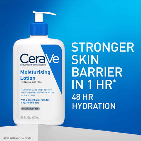 Cerave Moisturising Lotion For Normal To Dry Skin | 473Ml