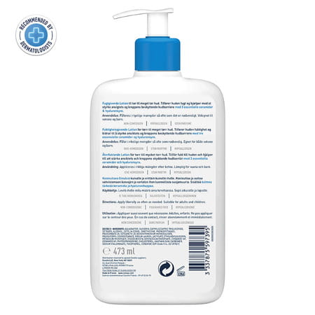 Cerave Moisturizing Lotion For Dry To Very Dry Skin - 473ml