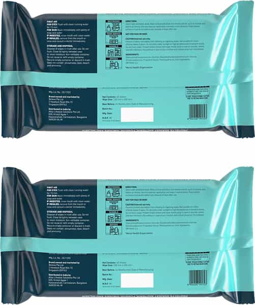 Dr Rhazes Anti Bacterial + Virucidal Wet Wipes (20 Pcs)