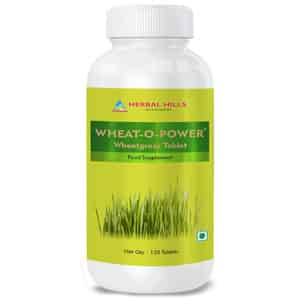 Herbal Hills Wheat-o-power 120 Tablet (pack Of 4) - Digestion Detox Blood Purifier