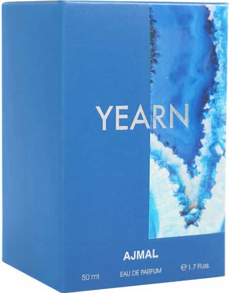 Ajmal Yearn Eau De Parfum Aquatic Perfume 50Ml Long Lasting Scent Spray Party Wear Gift For Men