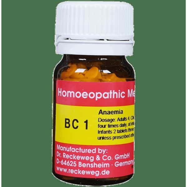 Dr. Reckeweg Bio Combination 1 (Bc 1) Tablet 20 No's