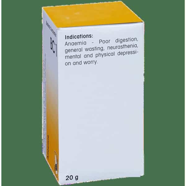 Dr. Reckeweg Bio Combination 1 (Bc 1) Tablet 20 No's