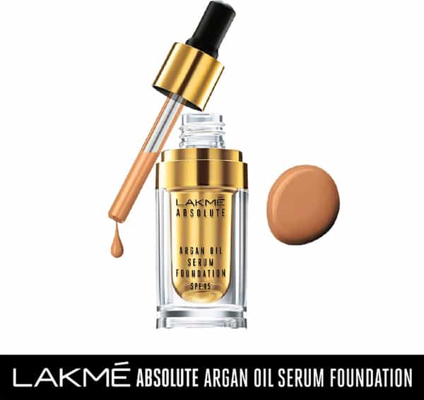 Lakme Absolute Argan Oil Serum Foundation With Spf 45 Natural Almond 15 Ml