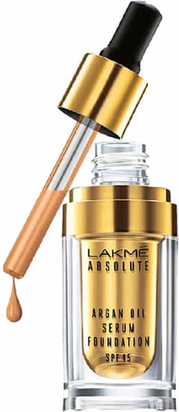 Lakme Absolute Argan Oil Serum Foundation With Spf 45 Natural Almond 15 Ml