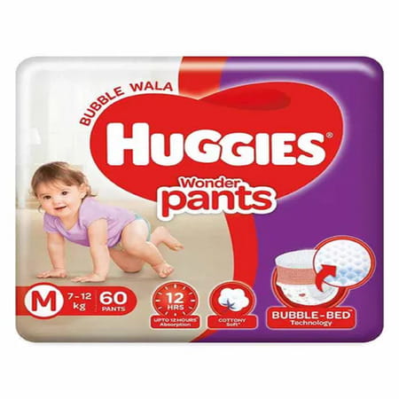 Huggies Wonder Pants Medium Diapers 60