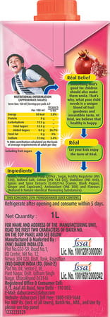 Real Fruit Power Masala Pomegranate Juice-1l