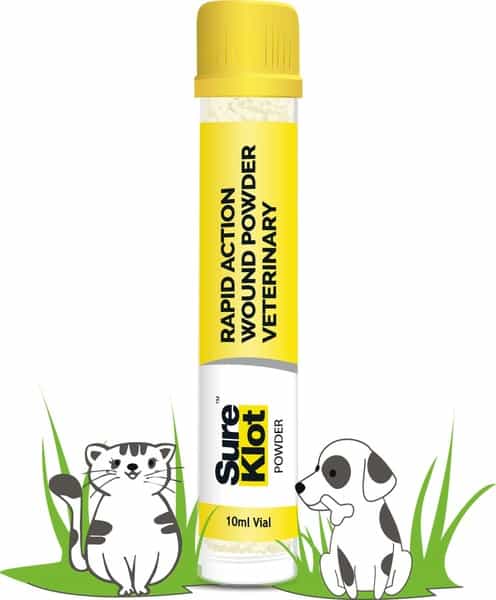 Sureklot Rapid Action Wound Powder For Animals - 10 Ml