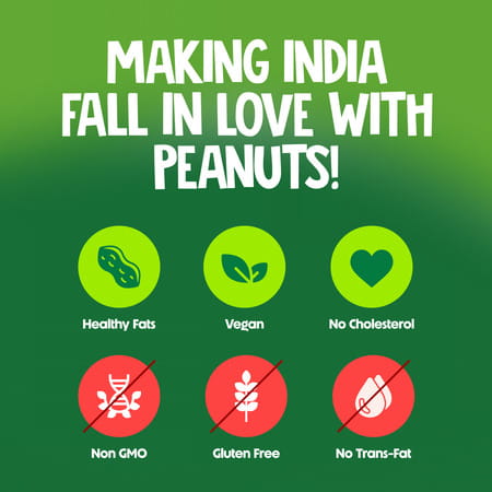 Alpino Natural Peanut Butter Crunchy 1 Kg |High Protein Peanut Butter | Unsweetened Vegan