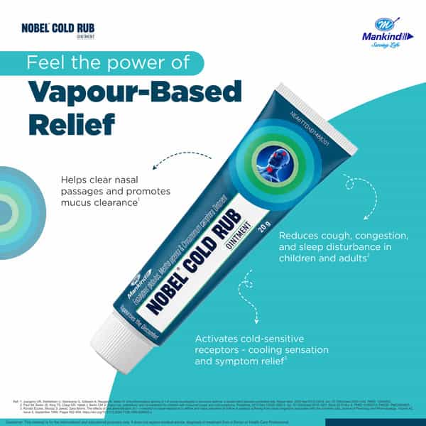 Nobel Cold Rub Tube Of 20Gm Ointment