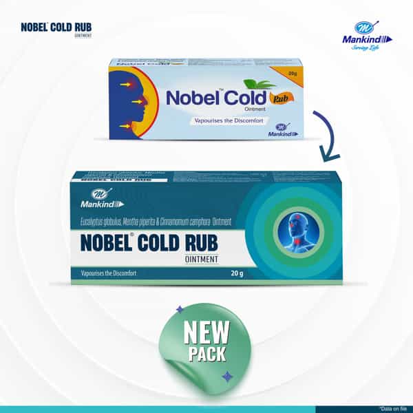 Nobel Cold Rub Tube Of 20Gm Ointment
