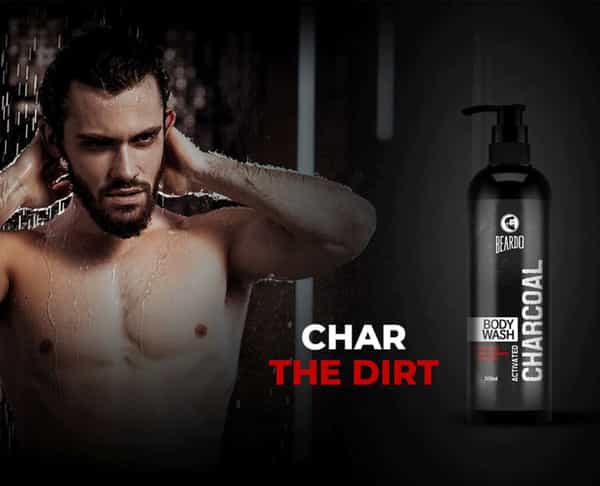 Beardo Activated Charcoal Body Wash - 200 Ml