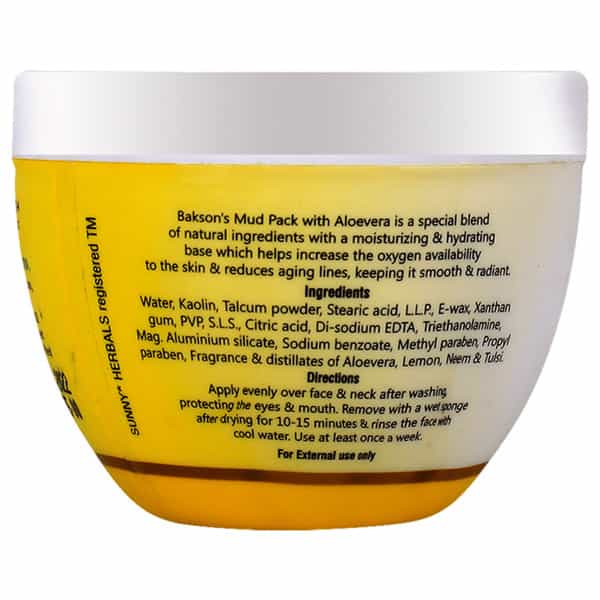 Dr Bakshi's Bakson Homoeopathy Mud Pack 500 Gm