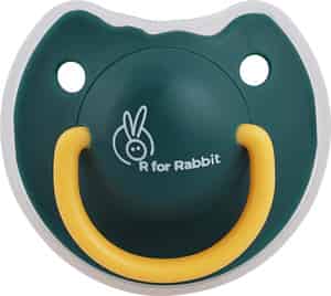 R For Rabbit Tusky Pacifier-m Green