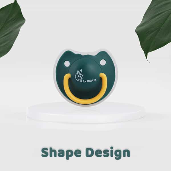R For Rabbit Tusky Pacifier-M Green