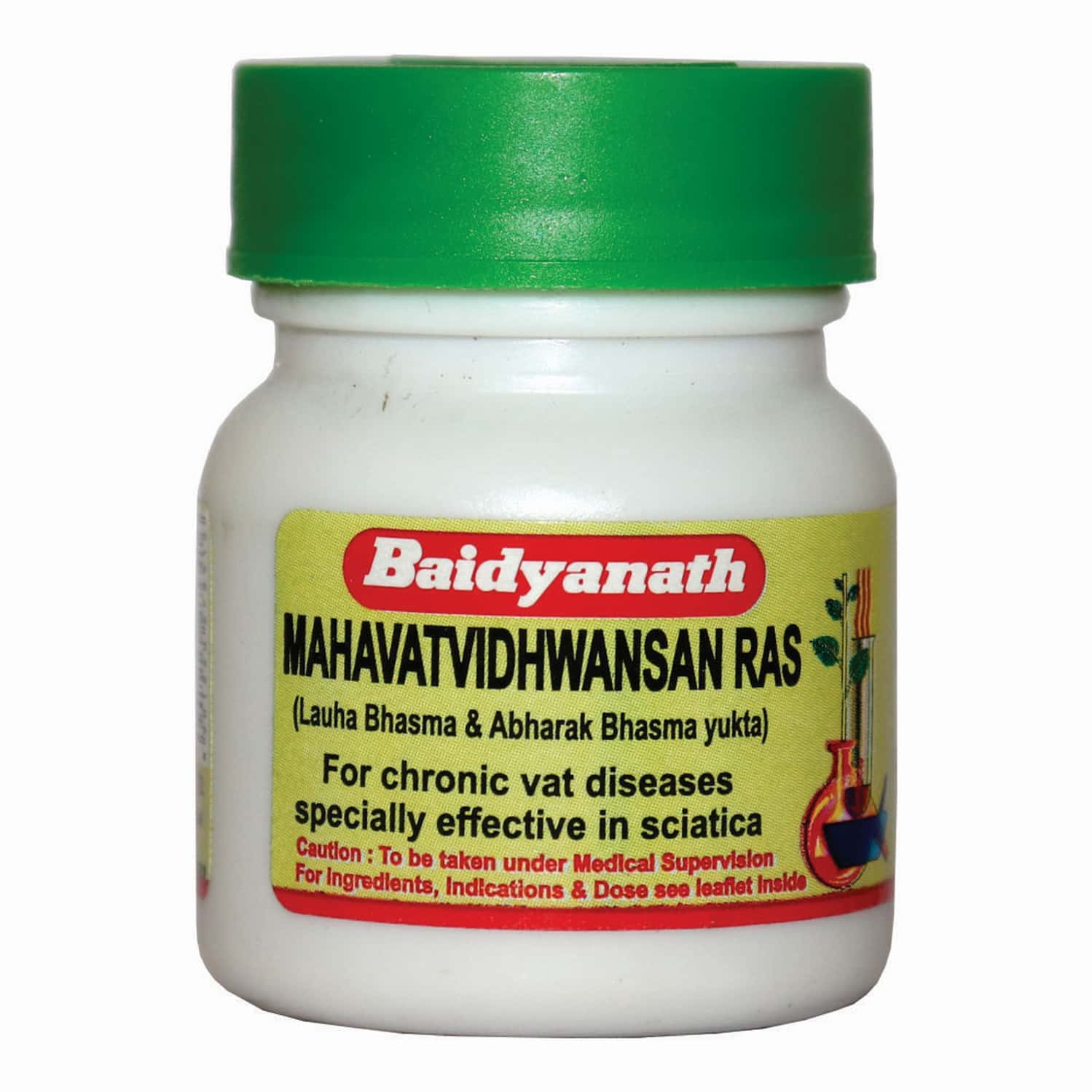 Baidyanath Nagpur | Asli Ayurved | Mahavatvidhwansan Ras | Bottle Of 80 Tablets