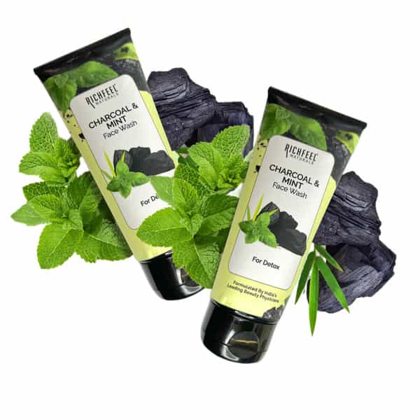 Charcoal & Mint Face Wash 100 G Pack Of 2