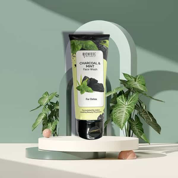 Charcoal & Mint Face Wash 100 G Pack Of 2