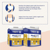 Medisorb Adult Diaper Pants Large | Pull-Ups | Elastic Waist Size 101-152 Cm 10 Piece | Pack Of 5