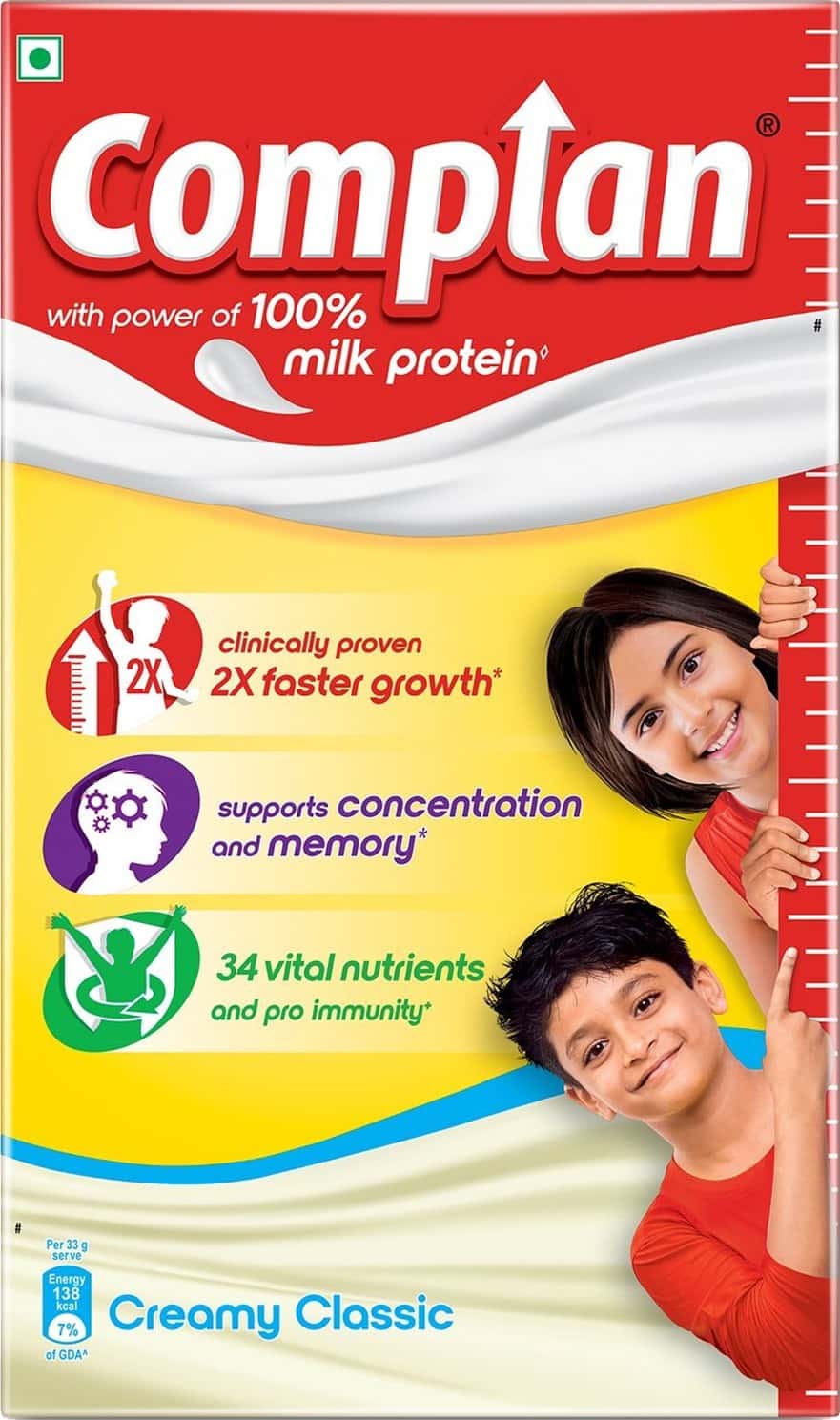 Complan Nutrition And Health Drink Creamy Classic 1kg Refill