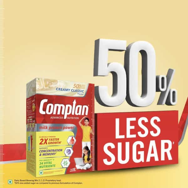 Complan Nutrition And Health Drink Creamy Classic 1Kg Refill