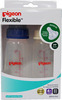 Pigeon Peristaltic Nursing Bottle Twin Pack Kpp 200Ml (Blue & White) Nipple M