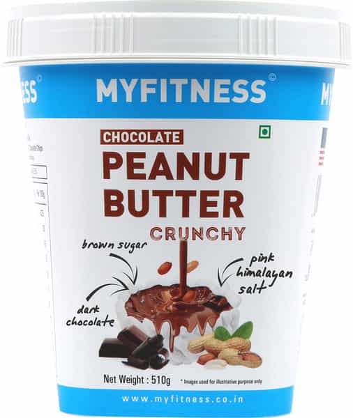 Myfitness Peanut Butter Chocolate Crunchy 510G Jar