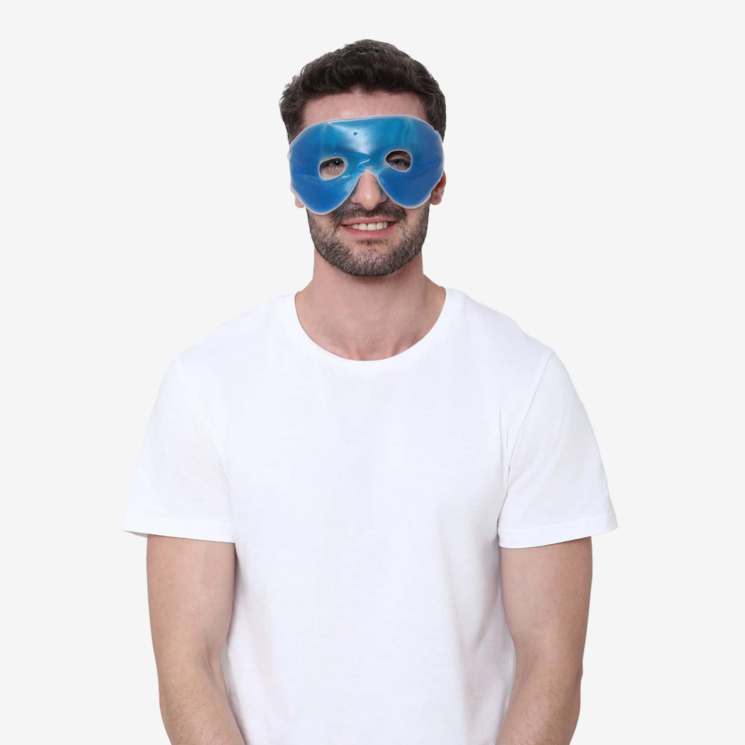 Flamingo Hot And Cold Eyes Mask For Relaxing | Universal Fit | Blue