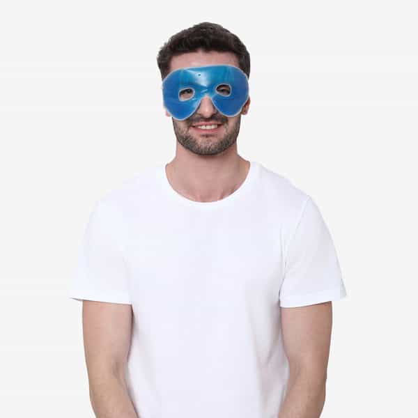 Flamingo Hot And Cold Eyes Mask For Relaxing | Universal Fit | Blue