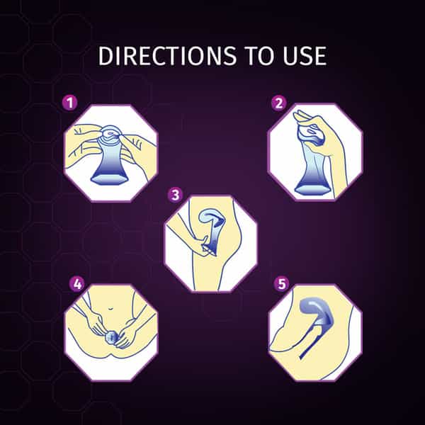 Pee Safe Domina Female Condom - Pack Of 4