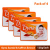 Dyna Sandal & Saffron Extract 125Gm X 4