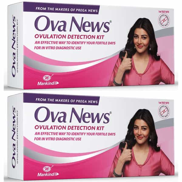 Ova News - Ovulation Detection Kit From Prega News | Identifies 5 Most Fertile Daysin 5 Mins- 2N
