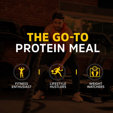 Muscleblaze Fit High Protein Oats 2 Kg | Dark Chocolate | Breakfast Cereals