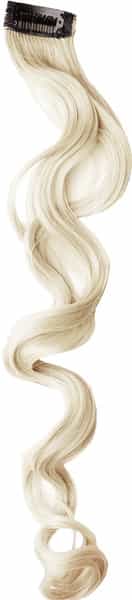 Streak Street Blonde Curly Clip-On Strands