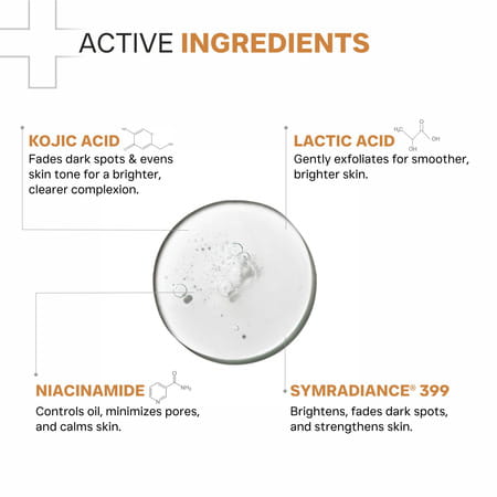 Dermatouch Kojic Acid 2% Serum | Best For Hyperpigmentation & Uneven Skin Tone | 30ml