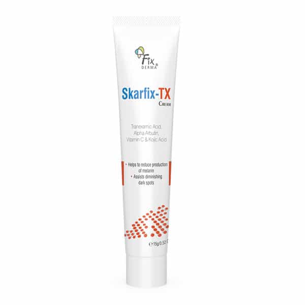 Fixderma Skarfix-Tx Face Cream | With 2% Kojic Acid | For Pigmentation | Blemishes | Dark Spots 15Gm