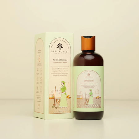 Baby Forest Swaksh Bhoomi Natural Floor Cleaner | Made With Finest Ayurvedic Ingredients | 300 Ml