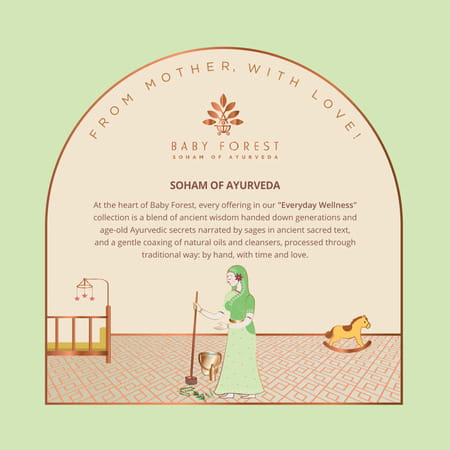 Baby Forest Swaksh Bhoomi Natural Floor Cleaner | Made With Finest Ayurvedic Ingredients | 300 Ml