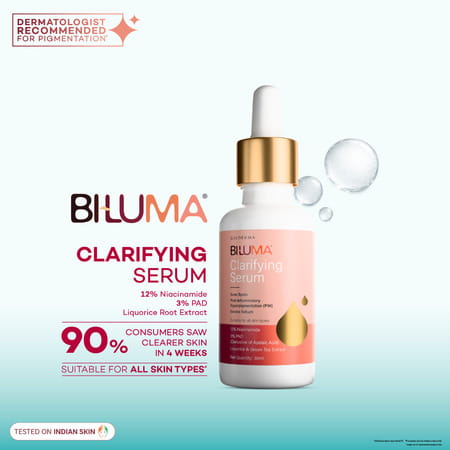 Biluma Clarifying Face Serum Acne Spots For All Skin Types 30 Ml