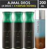 Ajmal 3 Sacrifice Ii For Him For Men & 1 Magnetize For Men & Women Deo Each 200Ml Combo Pack Of 4