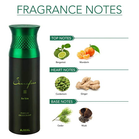 Ajmal 3 Sacrifice Ii For Him For Men & 1 Magnetize For Men & Women Deo Each 200Ml Combo Pack Of 4