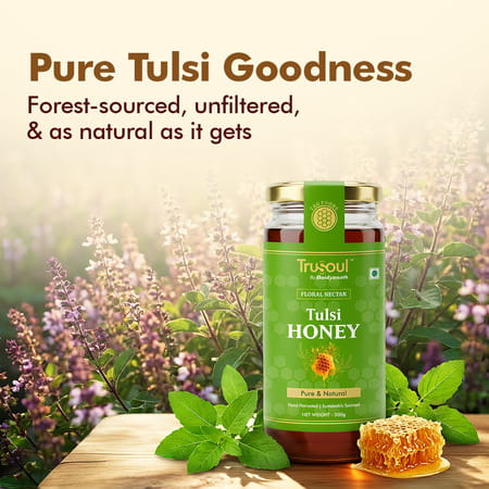 Trusoul By Baidyanath Tulsi Honey 500 G | Natural Honey For Daily Wellness