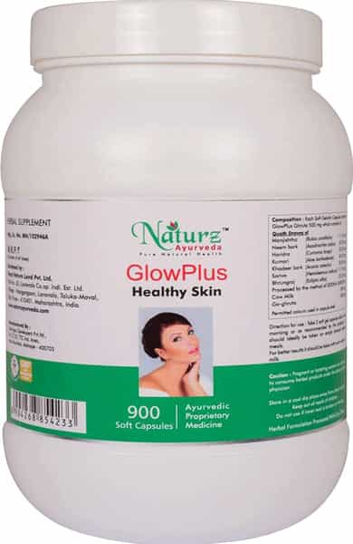 Naturz Ayurveda Glowplus - 900 Capsules