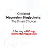 Miduty Magnesium Relax Chelated -Migraine-High Bp-Constipation-Magnesium Bisglycinate-60 Capsules
