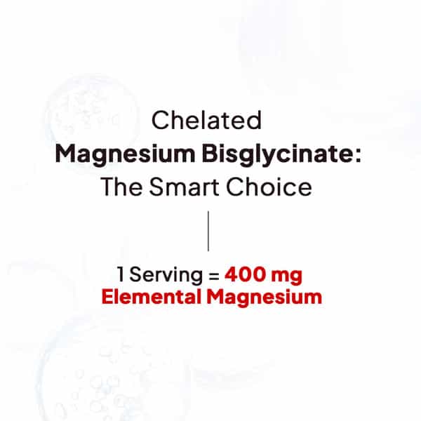 Miduty Magnesium Relax Chelated -Migraine-High Bp-Constipation-Magnesium Bisglycinate-60 Capsules