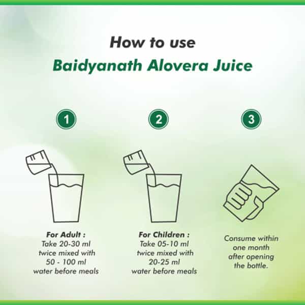 Baidyanath Nagpur Triphala Juice All Natural Laxative For Healthy Digestion - 500 Ml