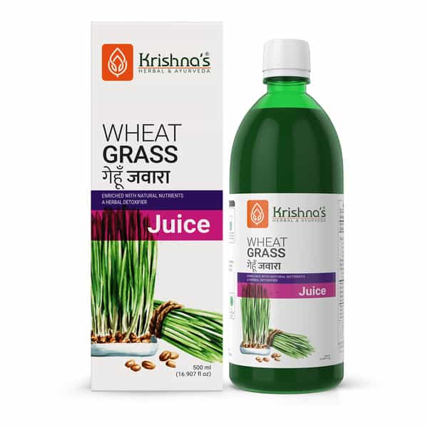 Krishna's Wheatgrass Juice 500 Ml